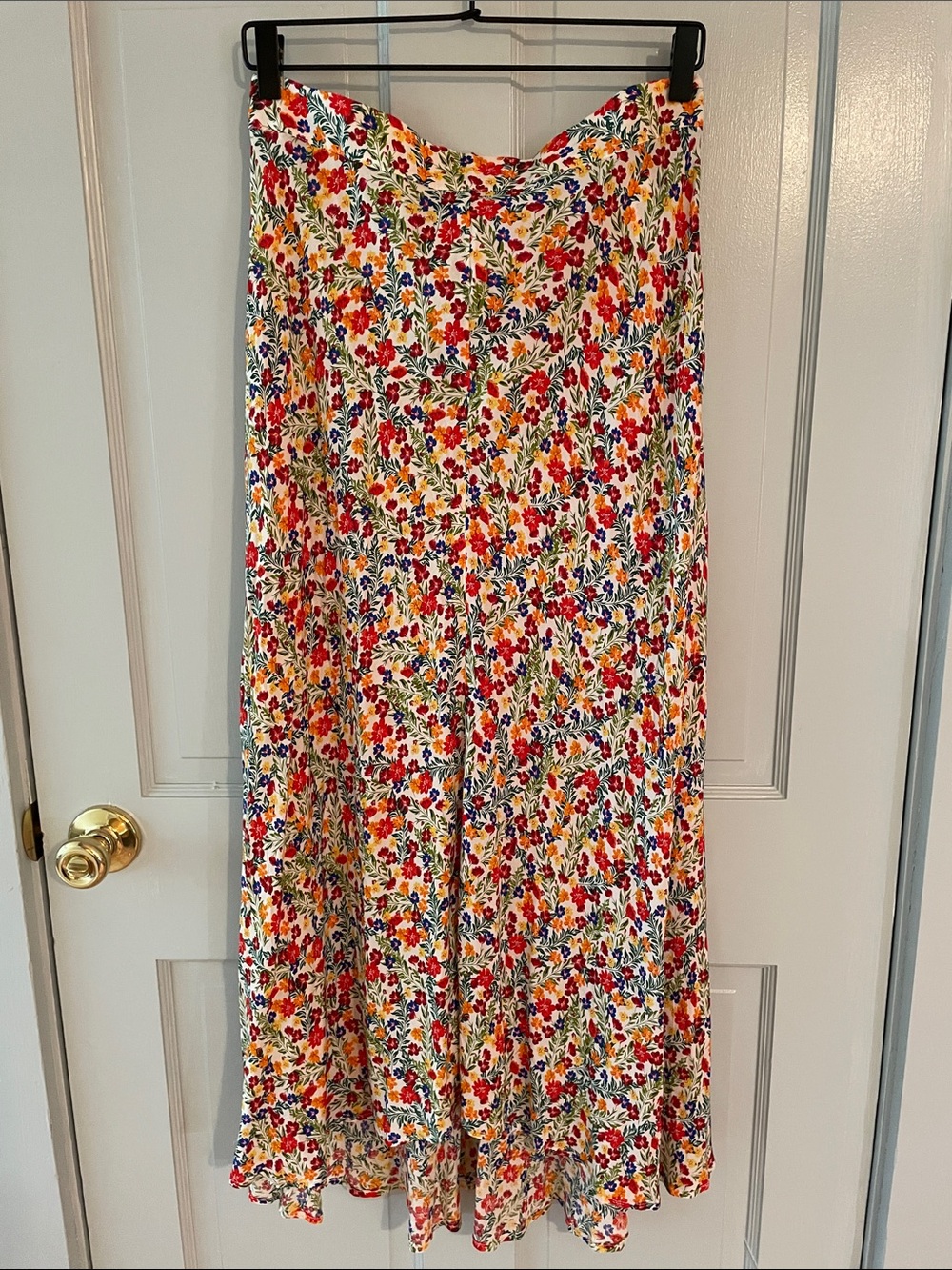 T Tahari Ditsy Floral Maxi Skirt 8 NWTS